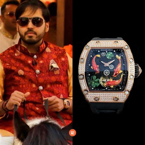 richard mille watch anant ambani|This Is the Billionaire's Timepiece That Got Mark Zuckerberg Into Watches.